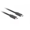 USB-C laidas M/M 3.1 gen 2 0,5m 10Gb/s PD100W juodas