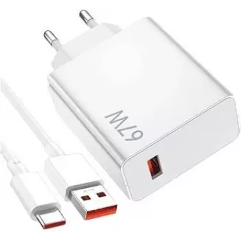 Kroviklis Xiaomi 40035 Baltas AC Vidinis USB Type-C 1 Prievadas