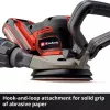 Šlifuoklis EINHELL TP‑RS 18/32 Li BL Solo – 24 000 aps./min, juodai raudonas, 1,11 kg