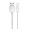 Baseus Dynamic USB į Lightning laidas, 2,4A, 2m (Baltas)