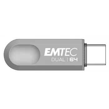 USB atmintukas Emtec 64 GB USB-A / USB-C D280