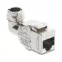 RJ45 Keystone modulio lizdas Cat.6A beįrankis 90° DELOCK 90800