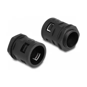 Kabelio mova DeLOCK 60466 Juoda 28,5 mm 2 m