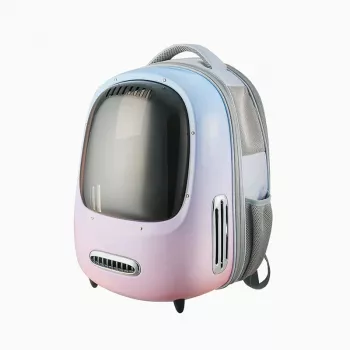 Išmanusis nešiojamas krepšys katėms PetKit Pink