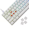 Laidinis mechaninis klaviatūra White Shark Shinobi-2 (GK-004211) — US išdėstymas, raudoni jungikliai, balta