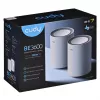 Cudy M3600 dviejų juostų Wi‑Fi 7 tinklo rinkinys (2 vnt.) 2882 Mbit/s, 3x LAN, 512 MB RAM, 2 GHz procesorius
