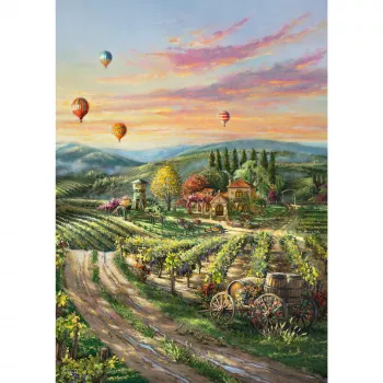 Thomas Kinkade Studios: Taikus slėnio vynuogynas, Dėlionė