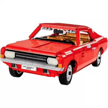 Konstrukcinis žaislas Cobi Opel Rekord C Coupe mastelis 1:12 modelis COBI-24345, kolekcinis statybos rinkinys