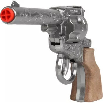 Metalinis žaislinis revolveris Gonher 8 šūvių modelis 239842