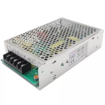 Nuolatinės srovės įtampos keitiklis Extralink SD-50C-24 48V→24V 50W pasyvus aušinimas metalinis korpusas