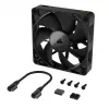 Ventiliatorius Corsair iCUE LINK RX140 14 cm juodas 300-1700 RPM