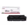 Canon 055H kasetė su toneriu 1 vnt. Originali Geltona