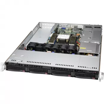 SuperMicro CSE-815TQC4-R504WB3 serverio korpusas barebone Rack 1U Juoda Intel/AMD