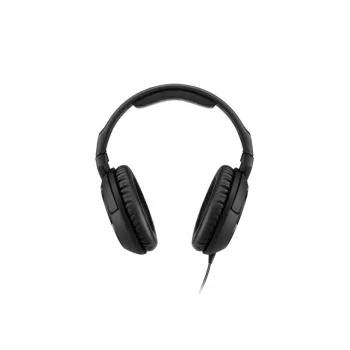 Sennheiser HD 200 PRO laidinės uždaros studijinės ausinės, 32 Ω, 20–20000 Hz, 2 m laidas, 3,5 mm, juodos
