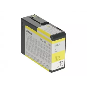 Epson T580400 geltonas kasetė, originali, 80 ml