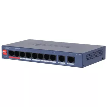 Dahua 8 prievadų PoE jungiklis CS4010-8ET2GT-110