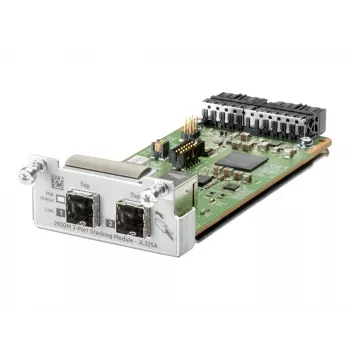 Hewlett Packard Enterprise HPE Aruba - Netzwerkstapelmodul 2 - für HPE Aruba 2930M 24 Smart Rate POE+ 1-Slot (JL325A)