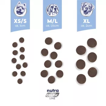 BALTICA Nutraceutic Hip alergeninė Lengva L/XL Žuvis su ryžiais - sausas šunų ėdalas - 12kg