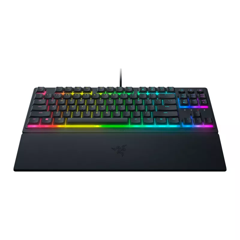 Razer Ornata V3 Tenkeyless žaidimų klaviatūra USB QWERTZ juoda
