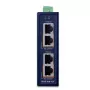 Pramoninis 2 prievadų Gigabit Ethernet PoE+ įpurškiklis PLANET IPOE-260-12V