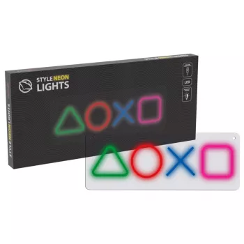 MANTA SNL111MT – Žaidimų neoninis šviesos skydelis su LED simboliais