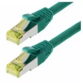 Tinklo kabelis Helos Cat 6a S/FTP 1 m žalias