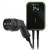 Elektrinė automobilio įkrovimo stotelė Green Cell EV14 22 kW Juodas aliuminis Sieninė