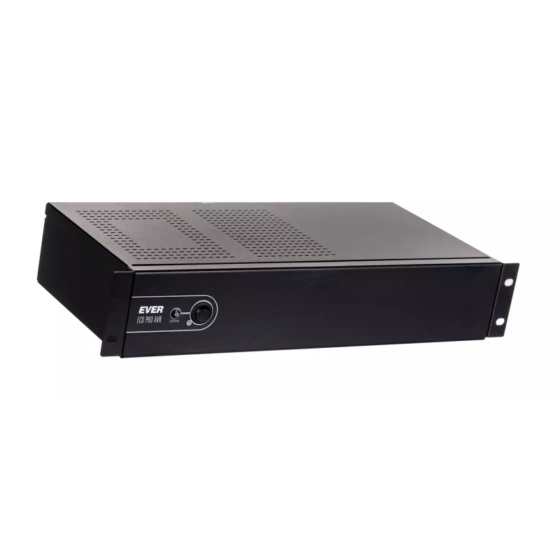 UPS EVER ECO Pro 1200 AVR CDS, 1,2 kVA (650 W), 2U, 3× C13, USB-B, AVR