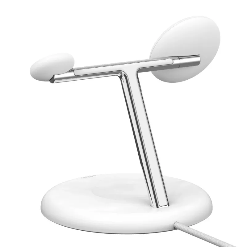 Belkin WIZ023VFBK belaidis įkroviklis ausinėms, išmaniajam telefonui ir išmaniajam laikrodžiui, juodas, USB, 15 W