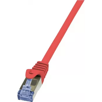 Logilink CQ3094S Ethernet Patch Cable raudonas