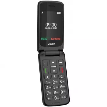 Gigaset GL595 sulankstomas telefonas 2,8 colio 0,3 MP juodas
