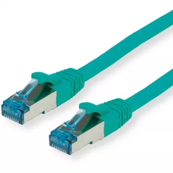VALUE Patch-Cable RJ-45 (M) į RJ-45 (M) 3 m SFTP PiMP CAT 6a Be halogenų, Lieta, Snagless, Suvyta Žalia (21.99.1943)