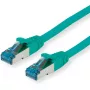 VALUE Patch-Cable RJ-45 (M) į RJ-45 (M) 3 m SFTP PiMP CAT 6a Be halogenų, Lieta, Snagless, Suvyta Žalia (21.99.1943)