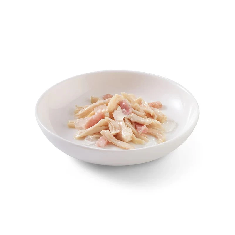 SCHESIR Vištienos filė su kumpiu drebučiuose – šlapias ėdalas katėms – 6x50g