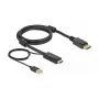 HDMI į DisplayPort laidas DeLOCK 85963 4K 30 Hz 1 m