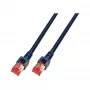 EFB-Elektronik RJ45 Patch Cable Cat.6 S/FTP LSZH juodas 5m