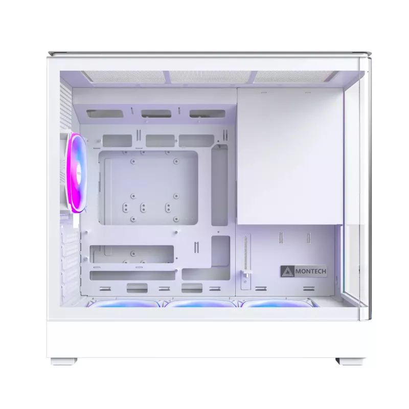 PC korpusas Montech KING 15 PRO White – Micro ATX / Mini-ITX, Midi Tower