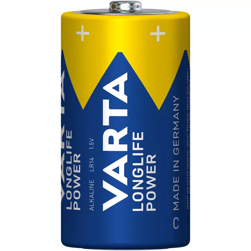 Vienkartinė baterija Varta 4914/2B, 2 vnt., C dydis, 1,5 V