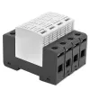 Apsauginis įtampos ribotuvas QOLTEC 52588 AC 4P 420V T2 C — 4 polių, 420 V, 2 tipo