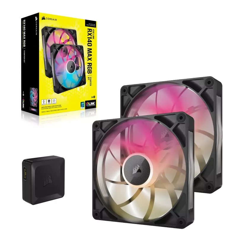 Ventiliatorius Corsair iCUE LINK RX140 MAX RGB