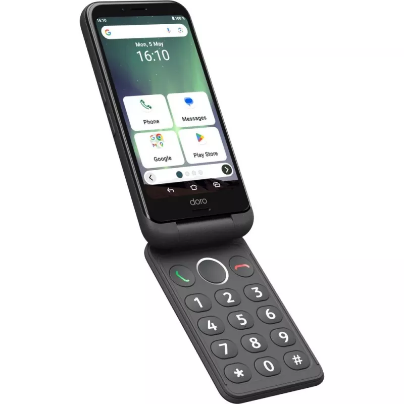 Išmanusis telefonas Doro Aurora A20 4,5 colio 4GB 64GB Juodas