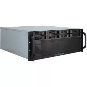 Serverinis korpusas Inter-Tech 4U-4408 Rack juodas, sidabrinis
