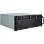 Serverinis korpusas Inter-Tech 4U-4408 Rack juodas, sidabrinis
