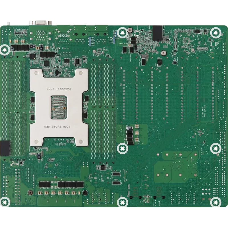 Serverinė pagrindinė plokštė ASRock ROMED8-2T/BCM, AMD EPYC 7003, Socket SP3, ATX, 8× DDR4 DIMM, 3× RJ-45, 10× SATA III, 7× PCIe x16 Gen4