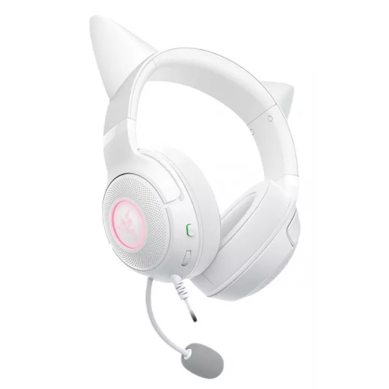 Ausinės Razer Kraken Kitty V2 Wired USB Type-A Baltos