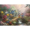 Thomas Kinkade Studios: Mikis ir Minė nostalgijos metalinėje dėžutėje, 500 dalių dėlionė