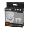 Denver TWE-38 belaidės ausinės TWS baltos