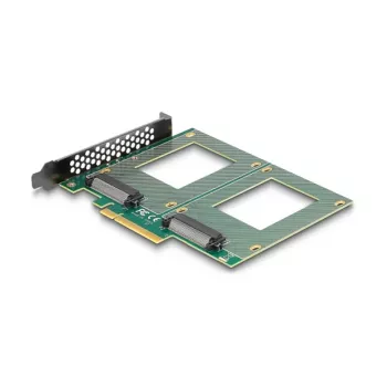 Vidinė U.2 adapterio kortelė DeLOCK 90162 PCIe sąsaja su LED indikatoriais