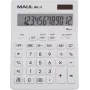 Maul MXL 12 stalinis skaičiuotuvas Baltas Ekranas (skaitmenų): 12 baterija, saulės energija (P x A x G) 155 x 205 x 35 mm (7267002)