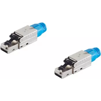 RJ45 jungtis ShiverPeaks BS08-45004-2 Cat 8.1 metalinė, montuojama vietoje